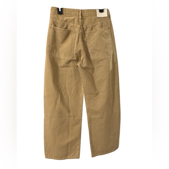 Citizens Of Humanity Tan High-Waisted Ayla pants Size 28 - Picture 3 of 9
